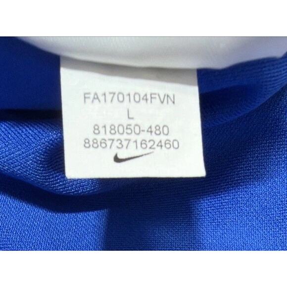 Nike Shirt Men's L Blue Dri-Fit Tour Performance Golf Polo Golfer 818050-480 - Picture 6 of 6